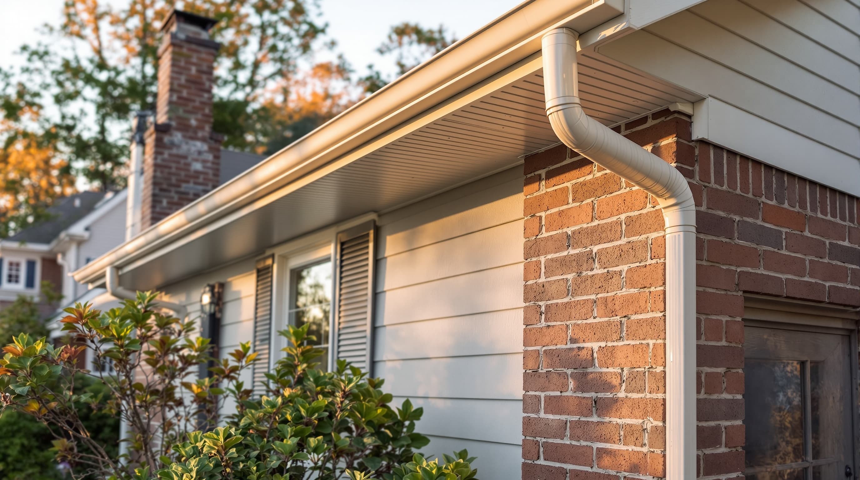 Gutter work in Commack