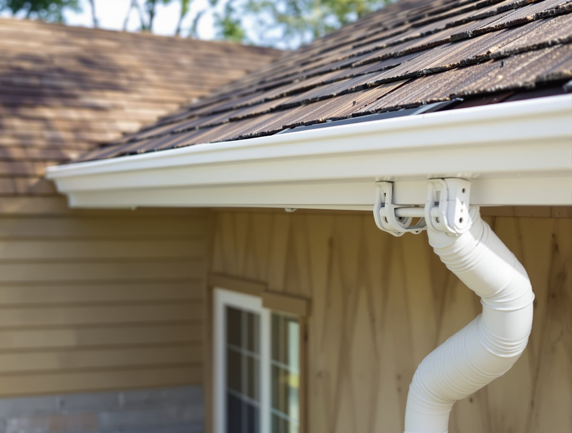 Copper half-round install in Garden City, Nassau County